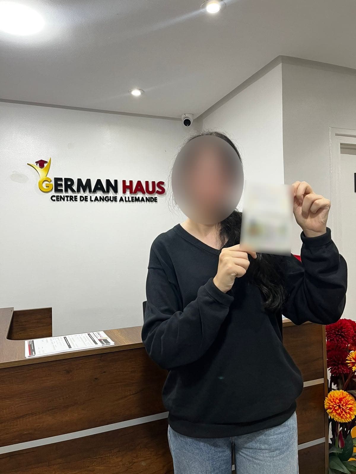 Élève de German Haus après l’obtention de son visa, photo 3